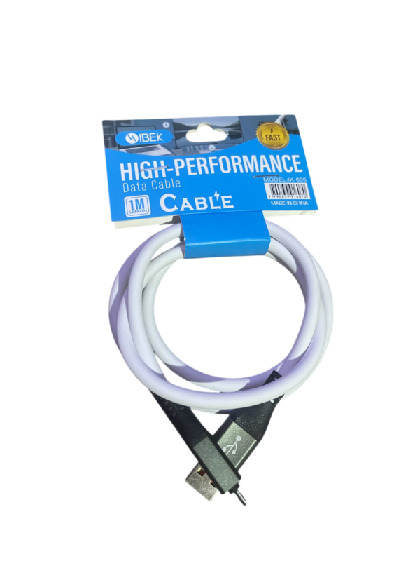 Cable engomado USB a pin V8