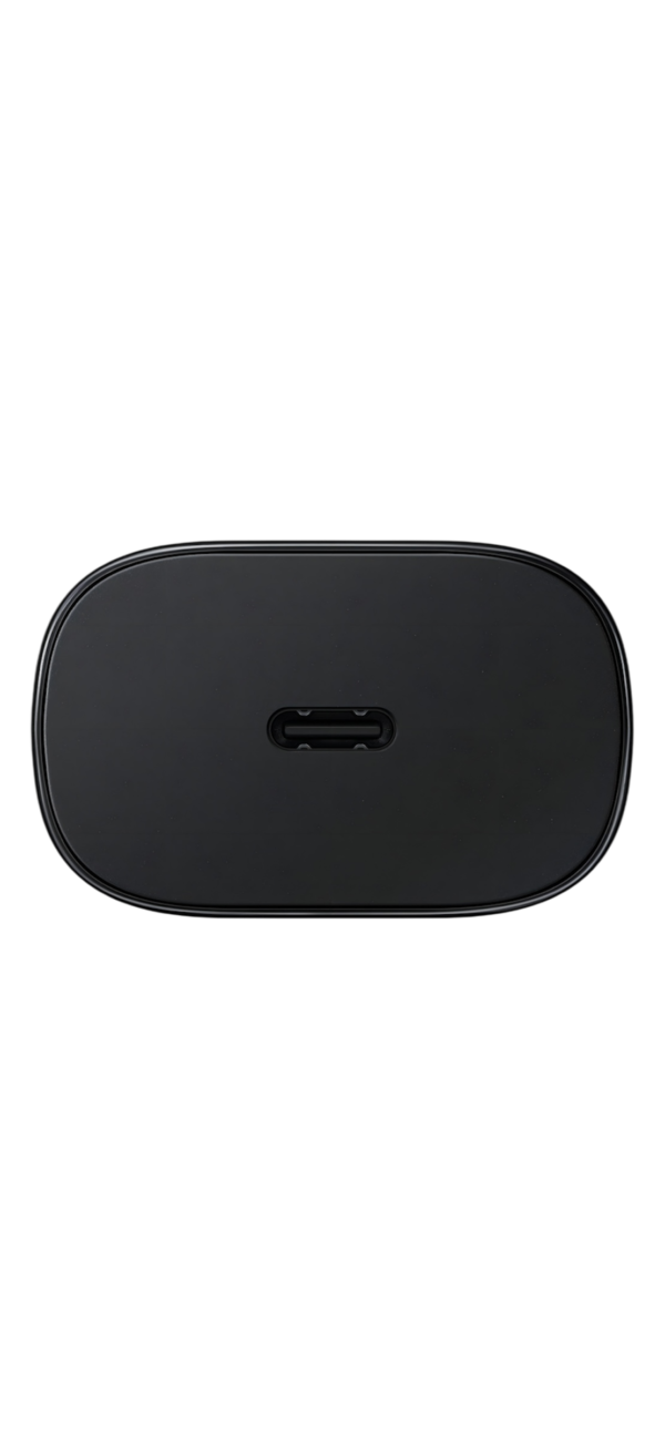 Cargador Samsung 25w Carga Rápida Color Negro solo Cabezal - Imagen 2